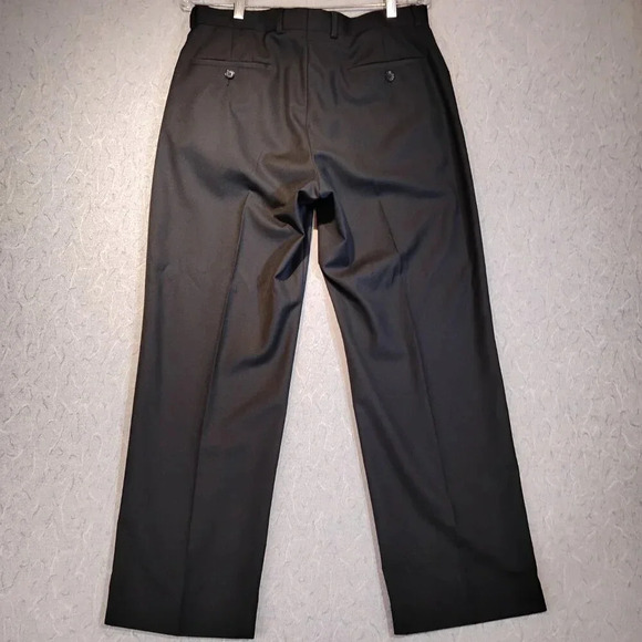 Men's Black Dress Pants Size 34 - Picture 6 of 8